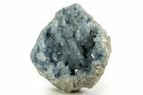 Sparkly, SKy-Blue Celestine (Celestite) Geode - Madagascar #344718-3